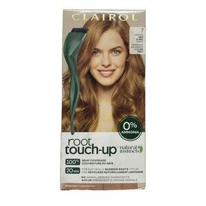 Clairol Root Touch Up Dark Blonde 7 by Natural Instincts Permanent Hair Dye